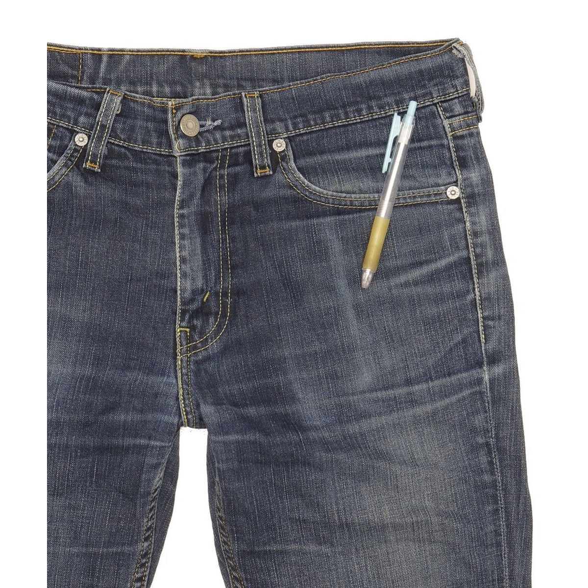 Levi's 510 Men Blue Skinny Slim Stretch Jeans W33 L31