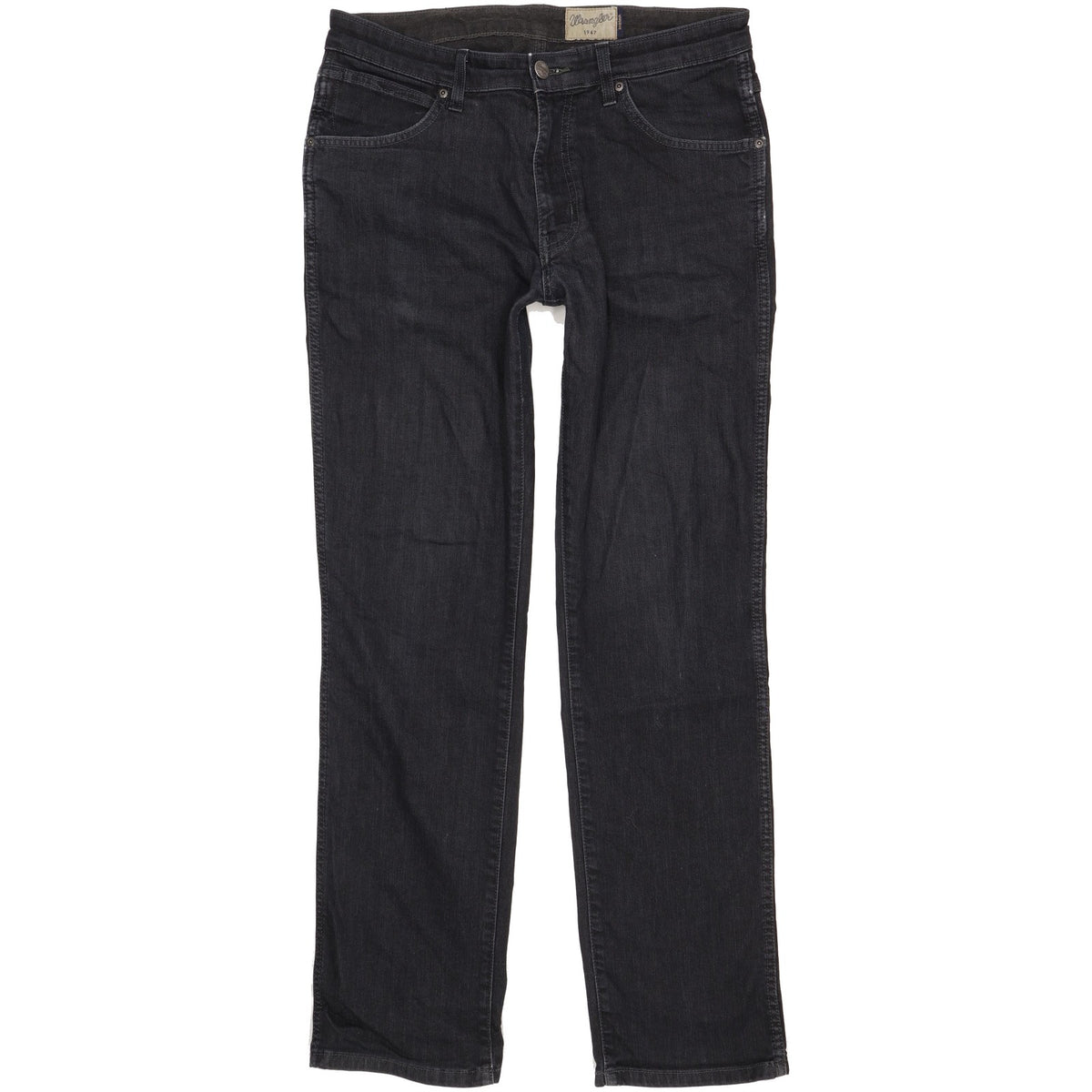 Wrangler Arizona Men Black Straight Regular Stretch Jeans W34 L32