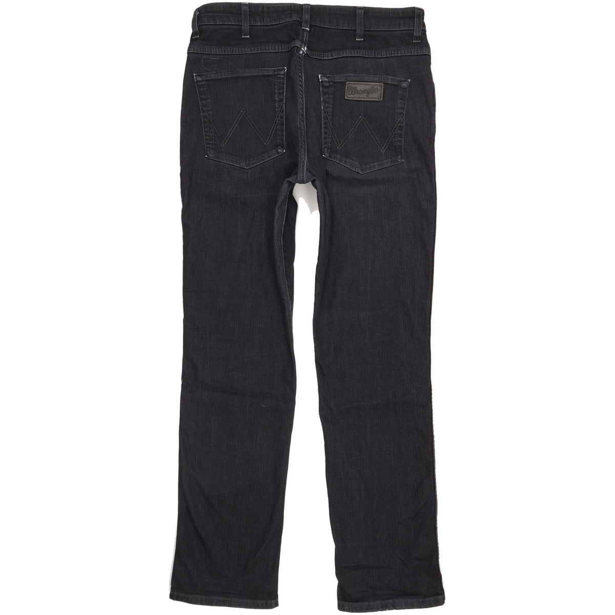 Wrangler Arizona Men Black Straight Regular Stretch Jeans W34 L32