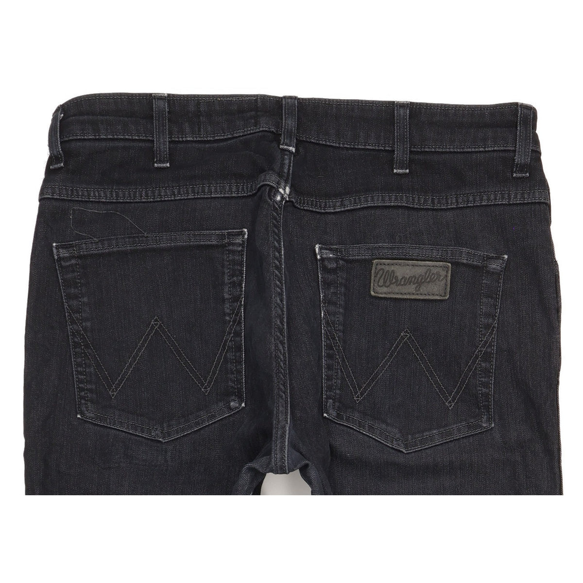 Wrangler Arizona Men Black Straight Regular Stretch Jeans W34 L32