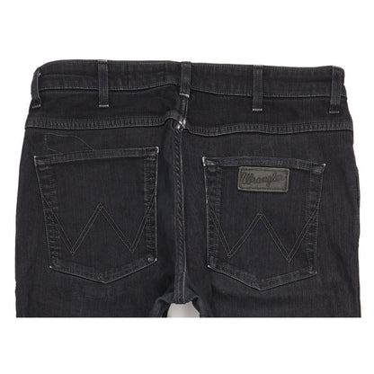 Wrangler Arizona Men Black Straight Regular Stretch Jeans W34 L32