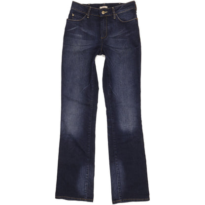 Wrangler Tina Women Blue Bootcut Slim Stretch Jeans W28 L34