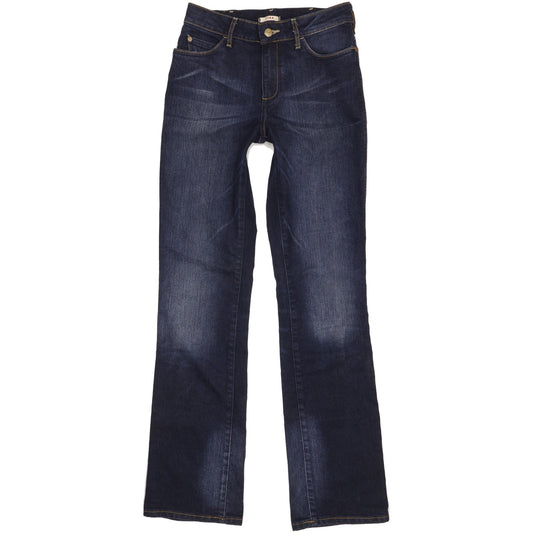 Wrangler Tina Women Blue Bootcut Slim Stretch Jeans W28 L34