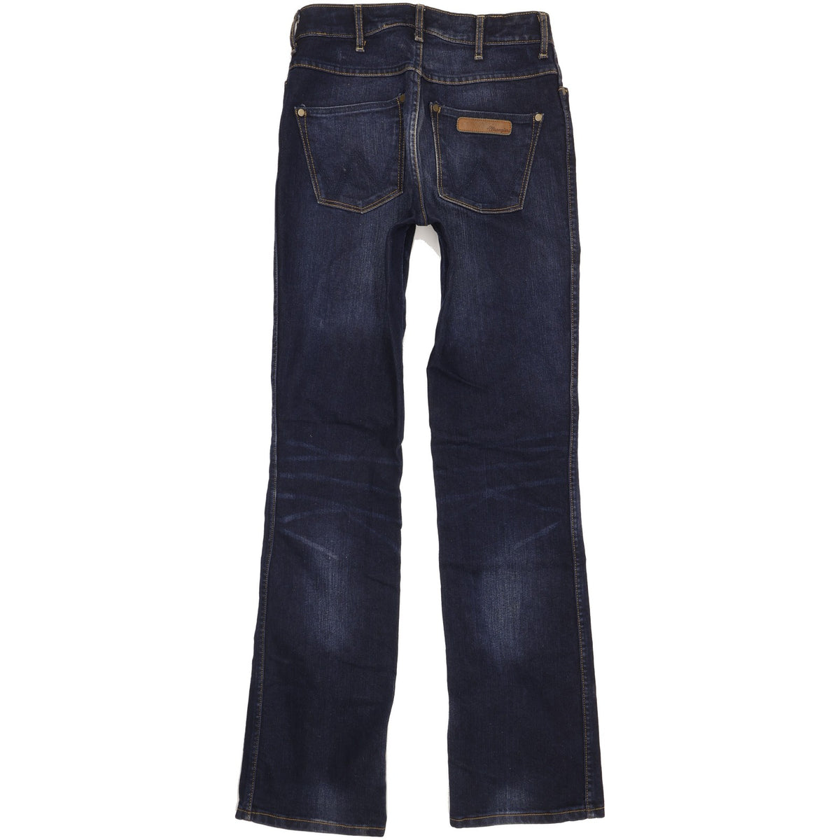 Wrangler Tina Women Blue Bootcut Slim Stretch Jeans W28 L34