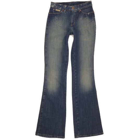 Wrangler Women Blue Bootcut Slim Jeans W28 L34