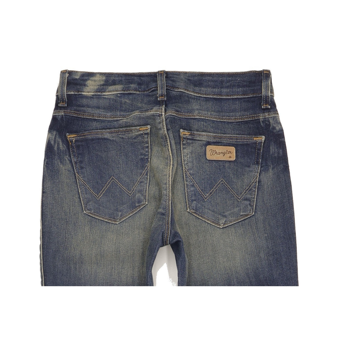 Wrangler Women Blue Bootcut Slim Jeans W28 L34