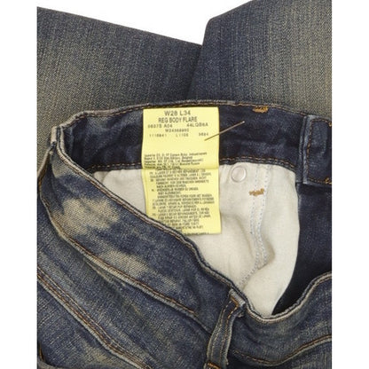 Wrangler Women Blue Bootcut Slim Jeans W28 L34
