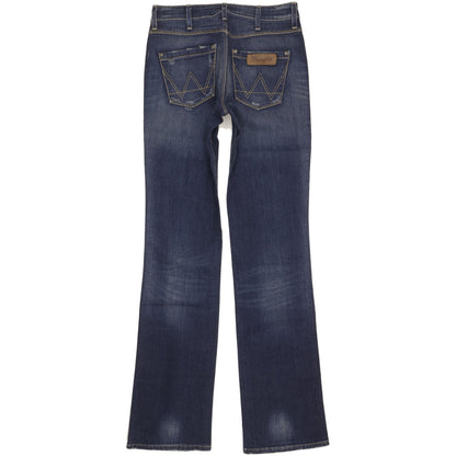 Wrangler Tina Women Blue Bootcut Slim Stretch Jeans W28 L33