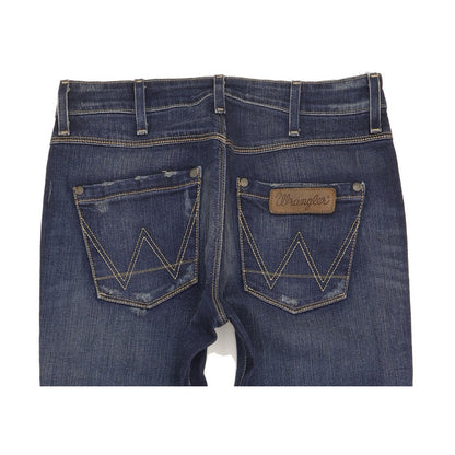 Wrangler Tina Women Blue Bootcut Slim Stretch Jeans W28 L33