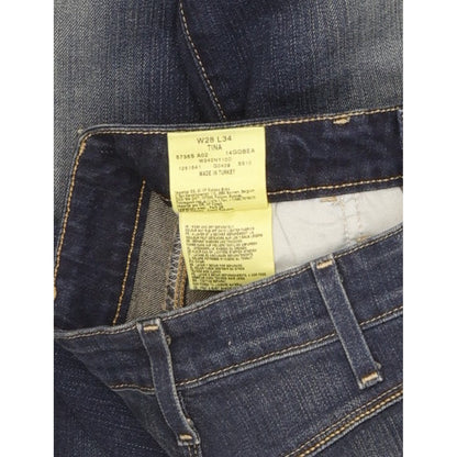 Wrangler Tina Women Blue Bootcut Slim Stretch Jeans W28 L33