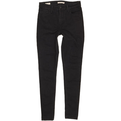 Levi's 720 Black Skinny Slim Stretch Jeans High Waisted W29 L32