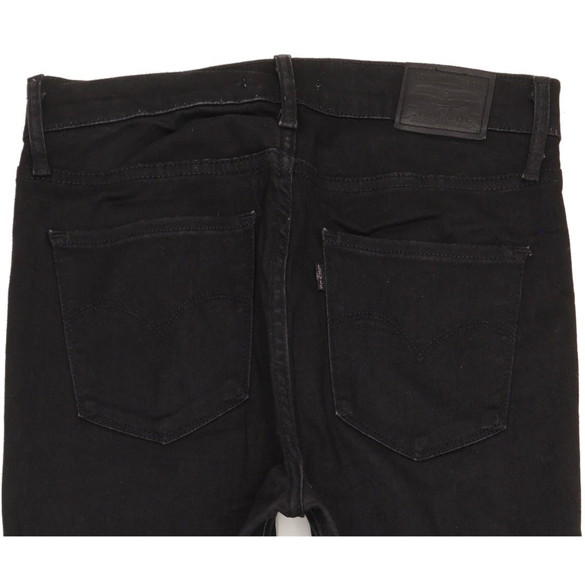 Levi's 720 Black Skinny Slim Stretch Jeans High Waisted W29 L32