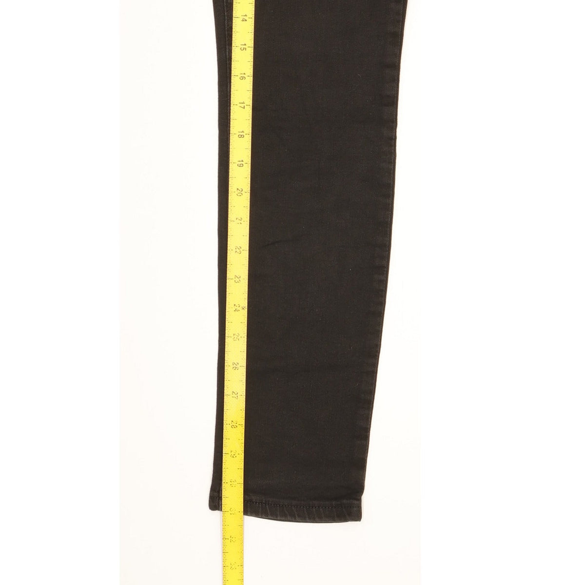 Levi's 711 Women Black Skinny Slim Stretch Jeans W29 L31