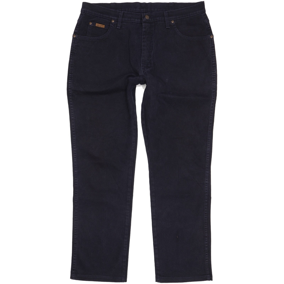 Wrangler Men Black Straight Regular Jeans W36 L31