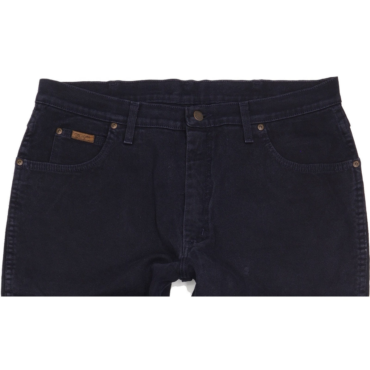 Wrangler Men Black Straight Regular Jeans W36 L31