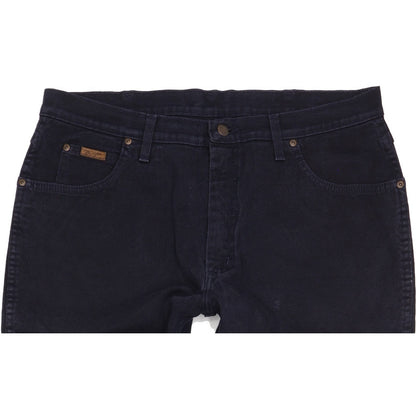 Wrangler Men Black Straight Regular Jeans W36 L31