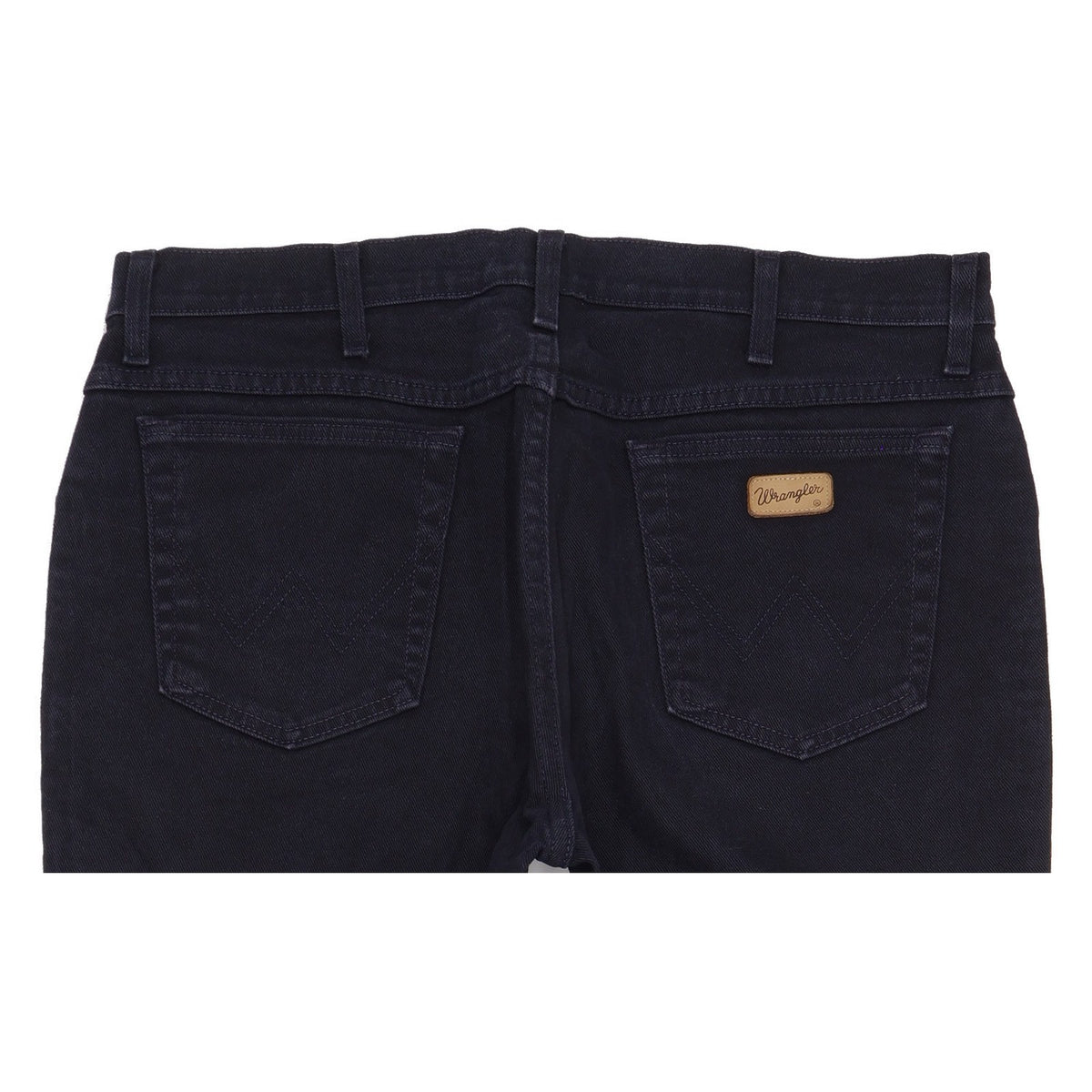 Wrangler Men Black Straight Regular Jeans W36 L31