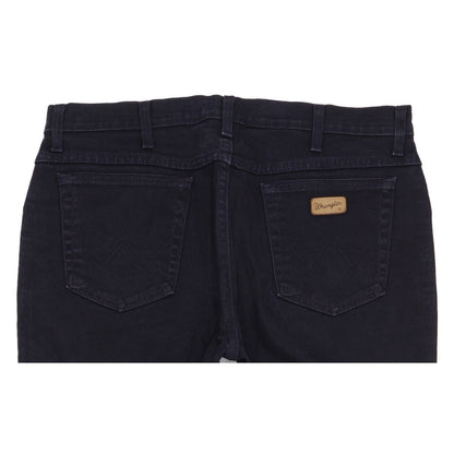 Wrangler Men Black Straight Regular Jeans W36 L31
