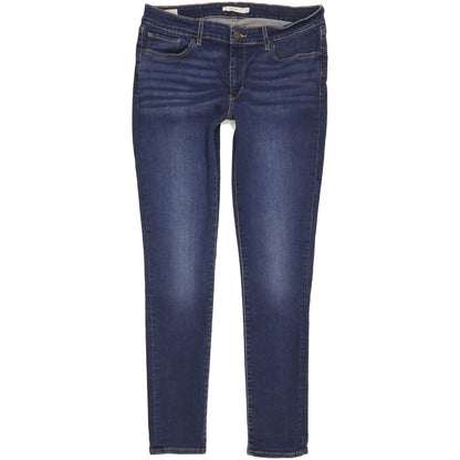 Levi's 711 Women Blue Skinny Slim Stretch Jeans W32 L32