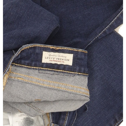 Levi's 711 Women Blue Skinny Slim Stretch Jeans W32 L32