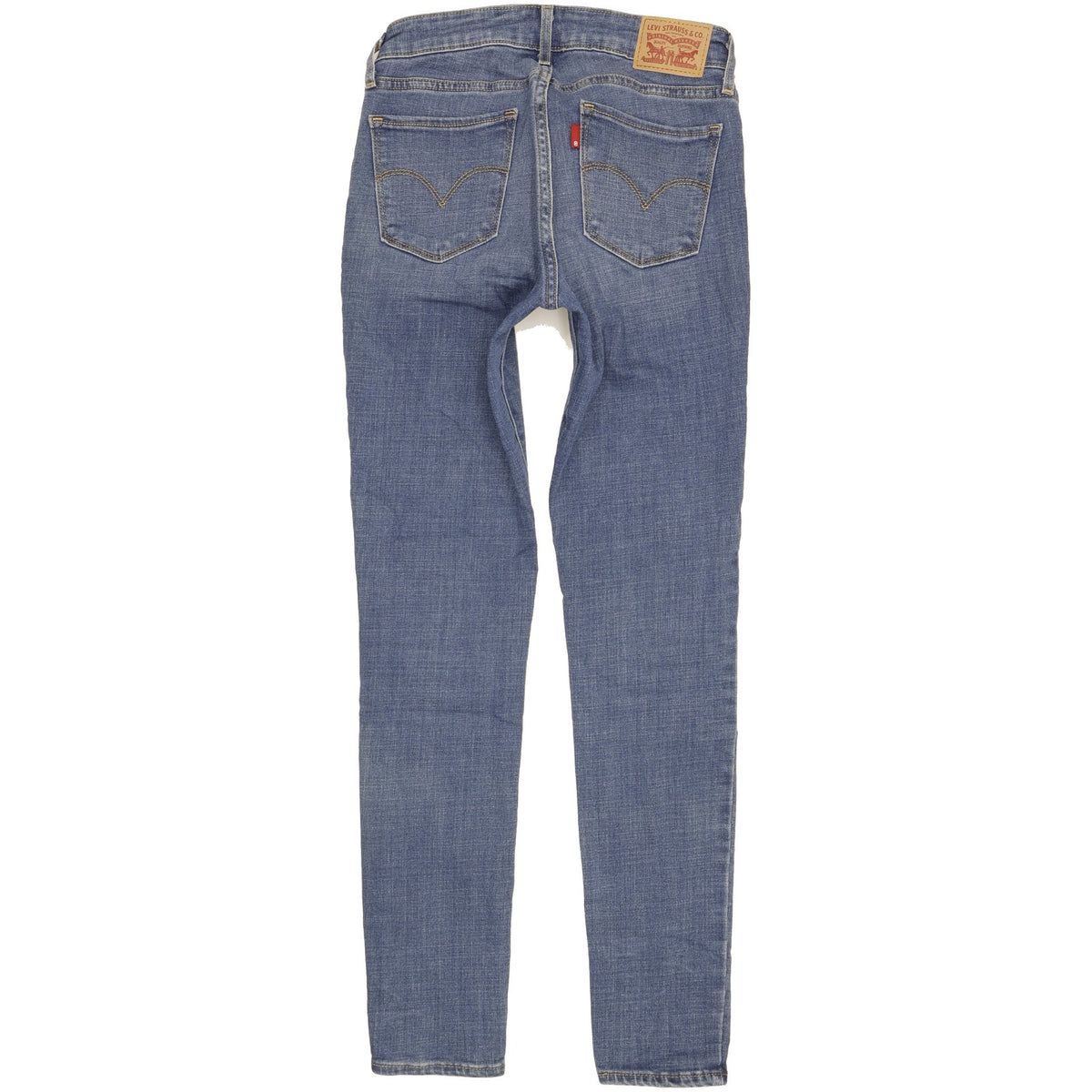 Levi's 711 Women Blue Skinny Slim Stretch Jeans W26 L30