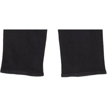 Mustang Tramper Men Black Straight Slim Stretch Jeans W34 L29