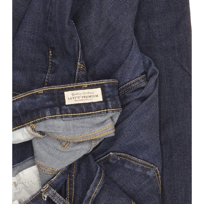 Levi's 724 Women Blue Straight Slim Stretch Jeans W28 L32