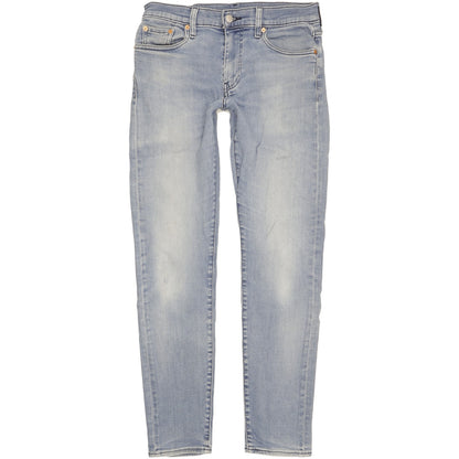 Levi's 512 Men Blue Tapered Slim Stretch Jeans W30 L32
