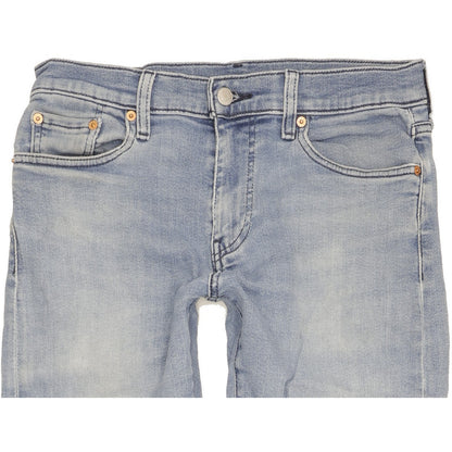 Levi's 512 Men Blue Tapered Slim Stretch Jeans W30 L32