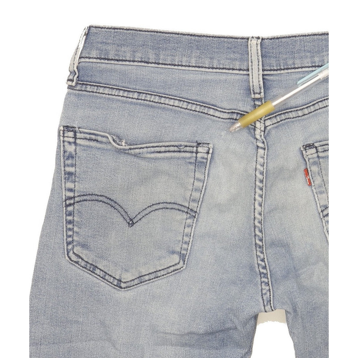 Levi's 512 Men Blue Tapered Slim Stretch Jeans W30 L32