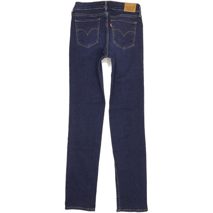 Levi's 712 Men Blue Straight Slim Stretch Jeans W30 L34