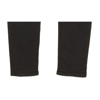 Levi's 710 Super Women Black Skinny Slim Stretch Jeans W28 L30