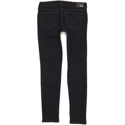 Levi's Demi Curve Women Black Skinny Slim Stretch Jeans W29 L31