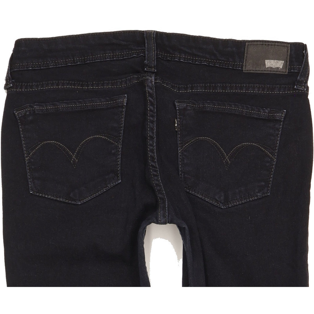 Levi's Demi Curve Women Black Skinny Slim Stretch Jeans W29 L31