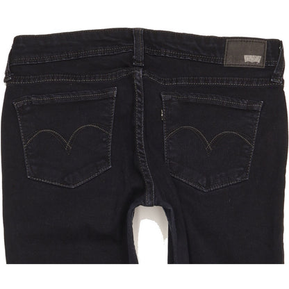 Levi's Demi Curve Women Black Skinny Slim Stretch Jeans W29 L31