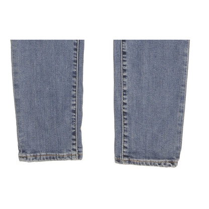 Levi's 721 Women Blue Skinny Slim Stretch Jeans W27 L30