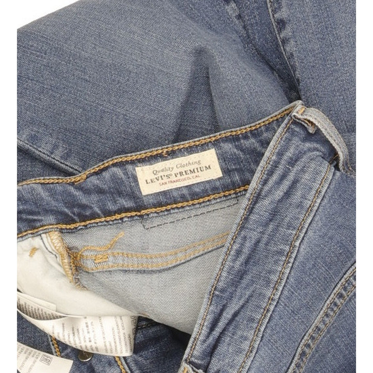 Levi's 721 Women Blue Skinny Slim Stretch Jeans W27 L30