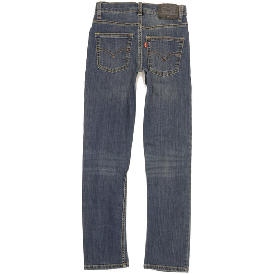 Levi's 511 Kids Blue Straight Slim Stretch Jeans W26 L28