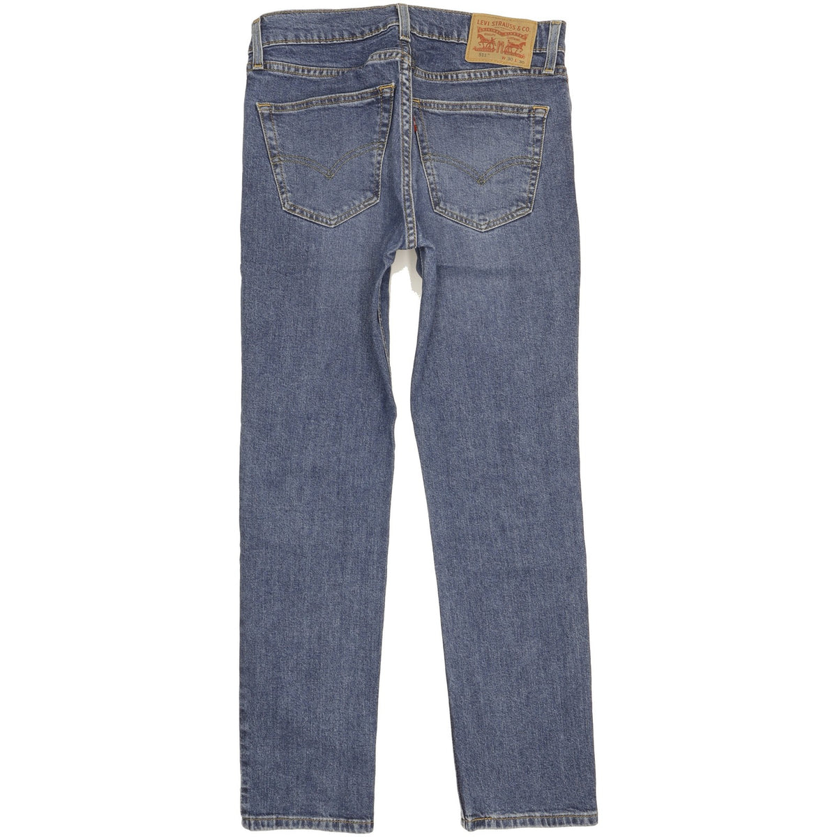 Levi's 511 Men Blue Straight Slim Jeans W30 L30