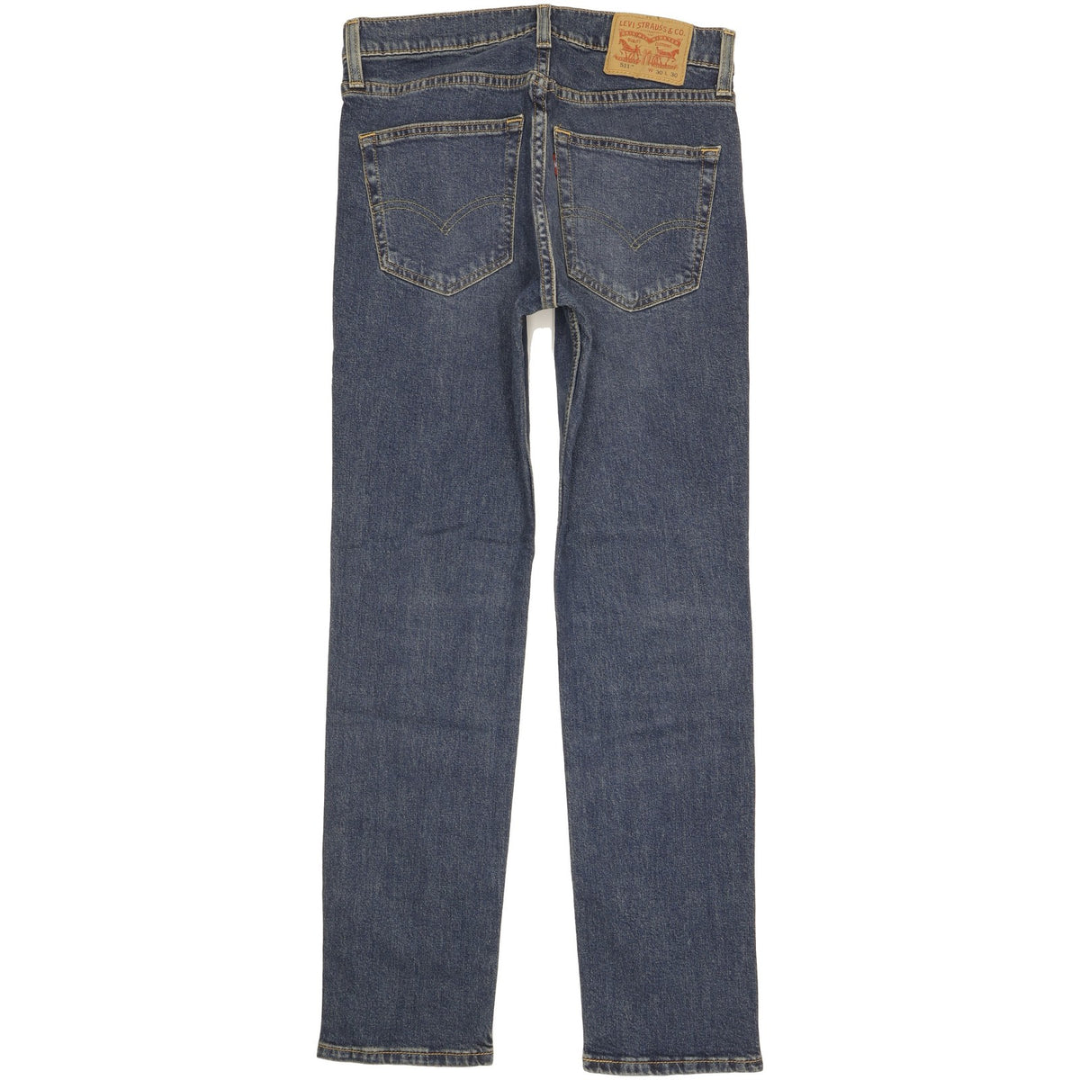 Levi's 511 Men Blue Straight Slim Jeans W30 L30