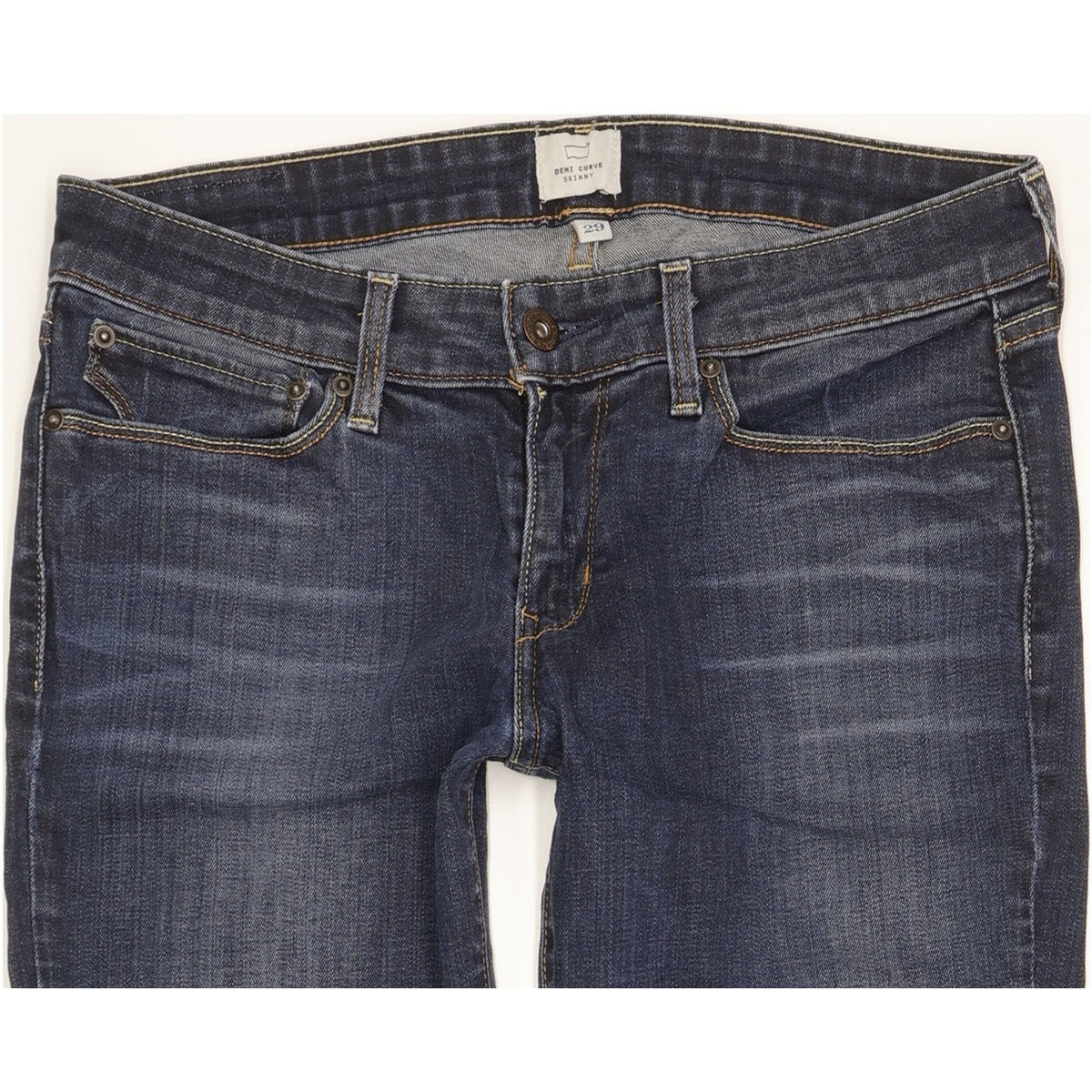 Levi's Demi Curve Women Blue Skinny Slim Stretch Jeans W29 L31