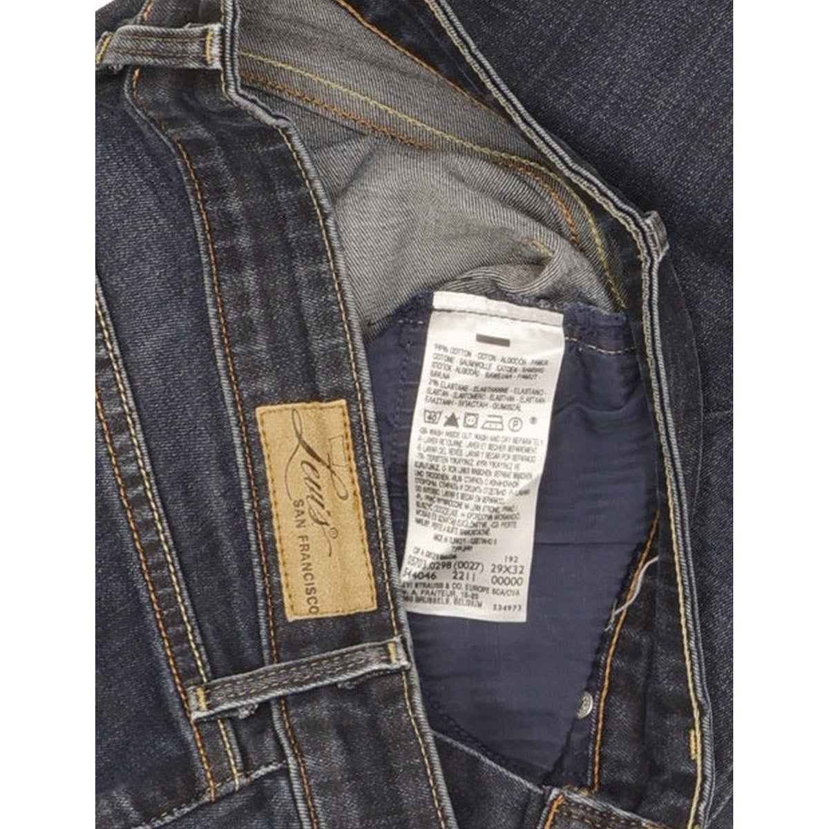 Levi's Demi Curve Women Blue Skinny Slim Stretch Jeans W29 L31
