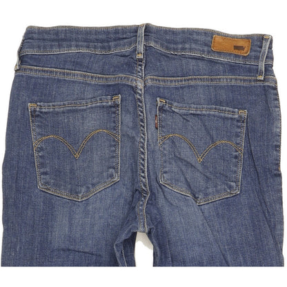 Levi's Demi Curve Women Blue Skinny Classic Stretch Jeans W28 L32