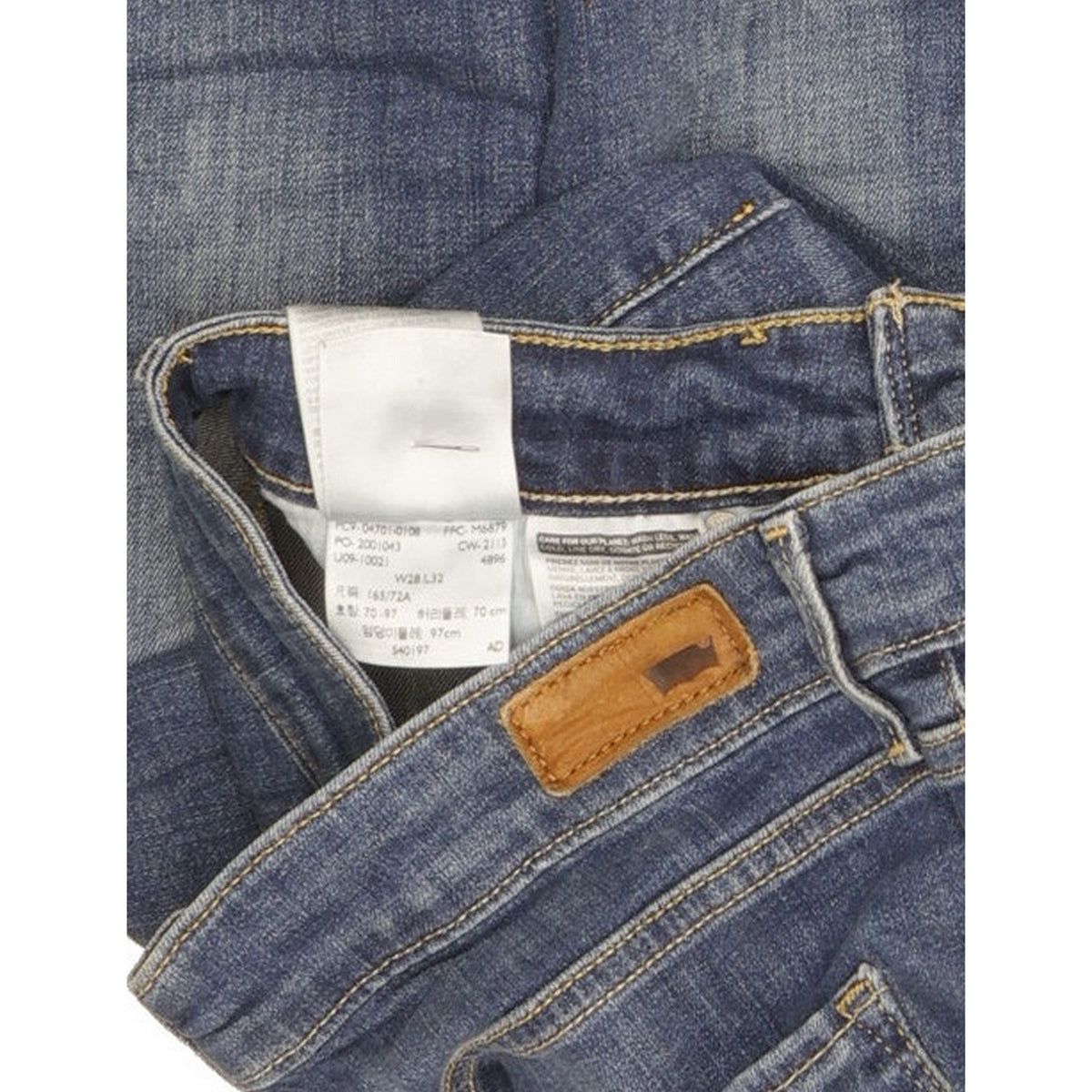 Levi's Demi Curve Women Blue Skinny Classic Stretch Jeans W28 L32