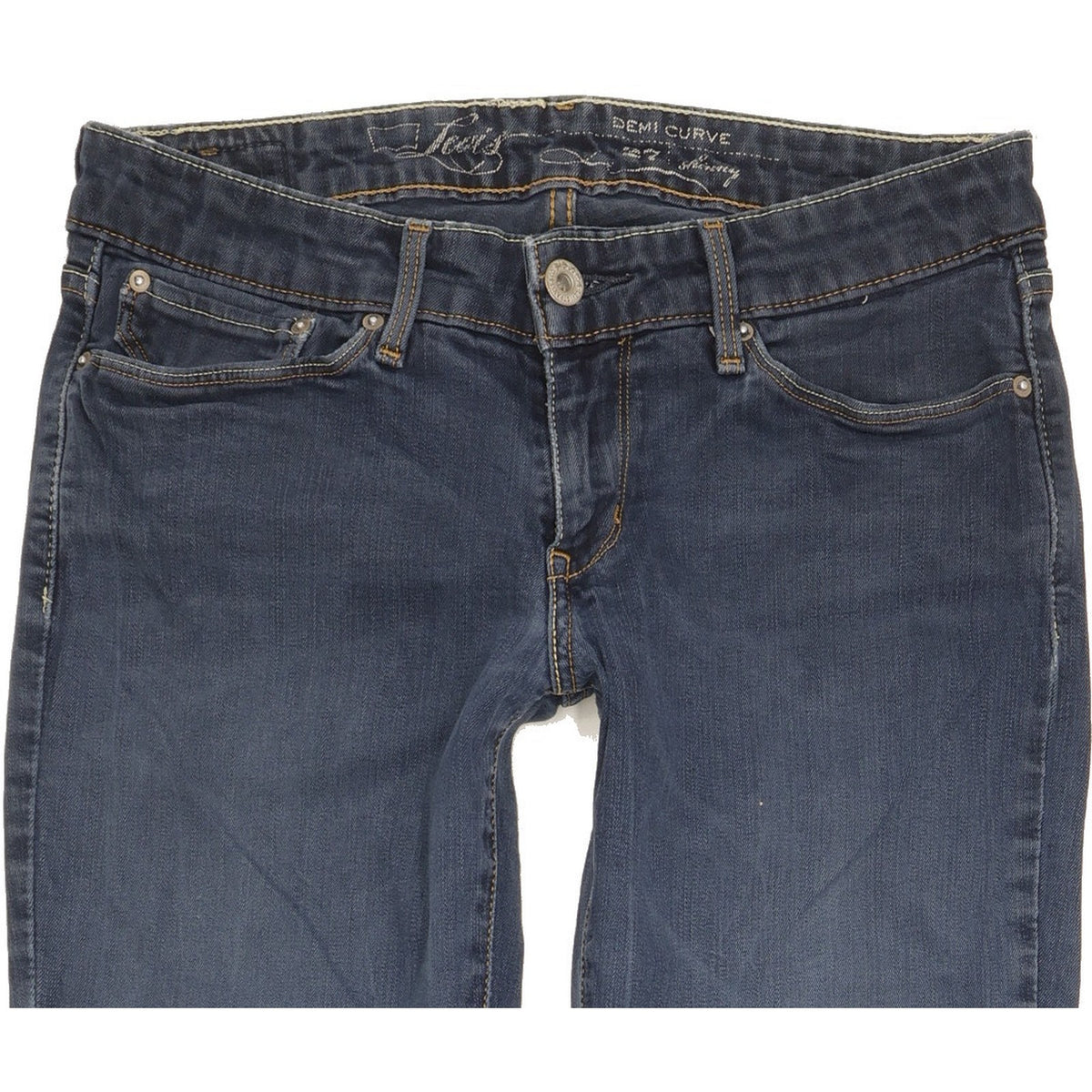 Levi's Demi Curve Women Blue Skinny Slim Stretch Jeans W27 L32