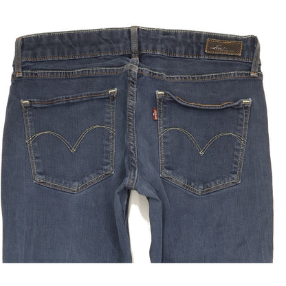Levi's Demi Curve Women Blue Skinny Slim Stretch Jeans W27 L32