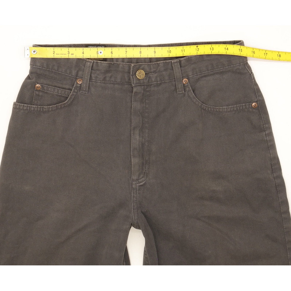 Lee Virginia Men Grey Straight Regular Jeans W31 L29