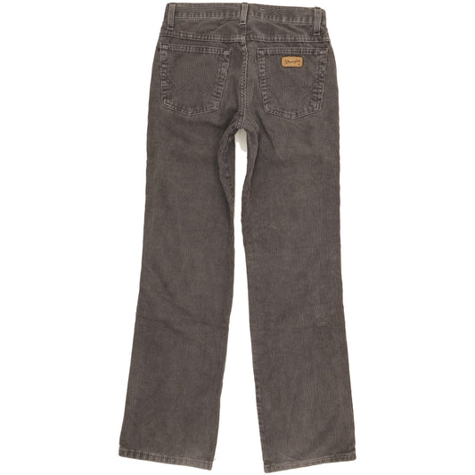 Wrangler Alaska Men Grey Straight Regular Stretch Trousers W29 L32