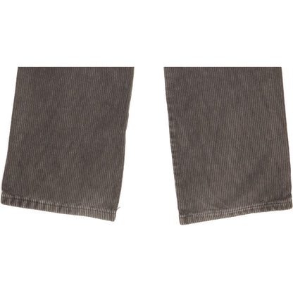 Wrangler Alaska Men Grey Straight Regular Stretch Trousers W29 L32
