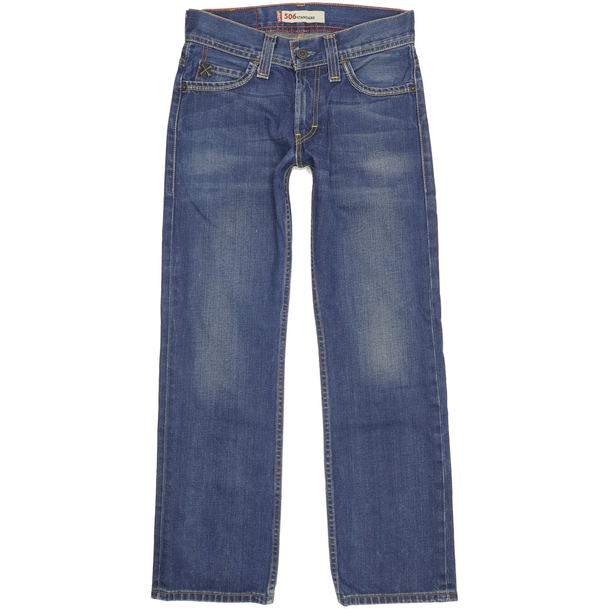 Levi's 506 Men Blue Straight Regular Jeans W29 L29